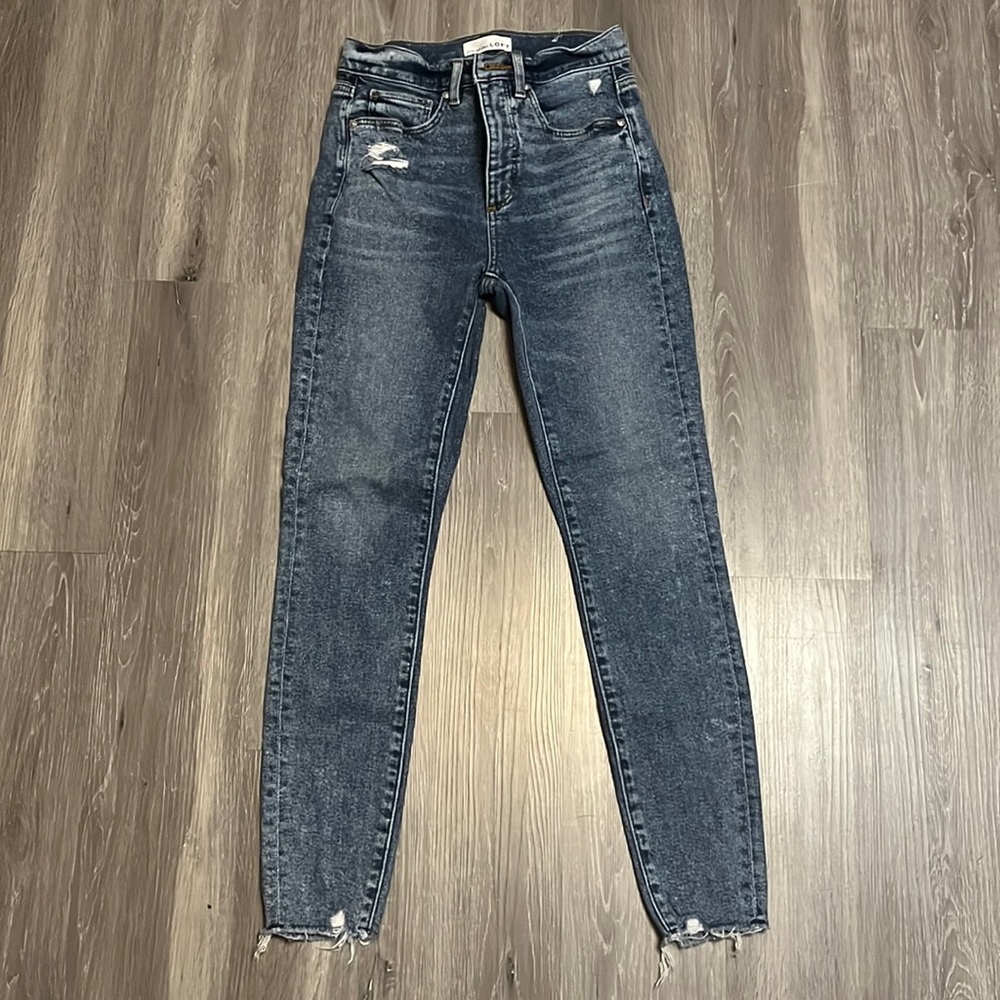chewed hem LOTF jeans